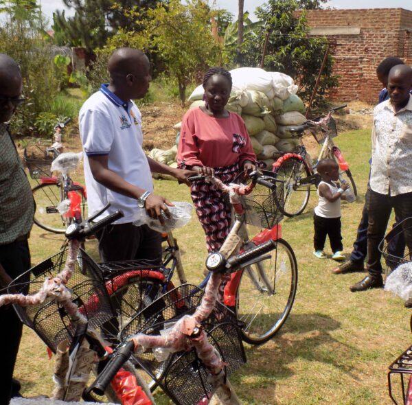 Animators receive bicycle to enhance their work